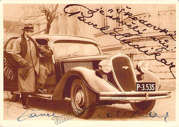 LUDIKAR, Pavel (Various Autographs)