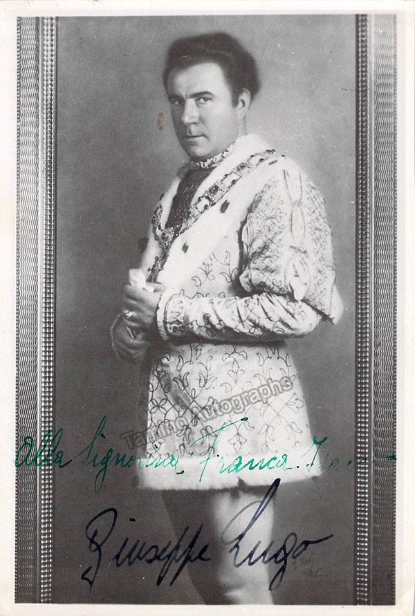 LUGO, Giuseppe (Various Autographs) - Image 5