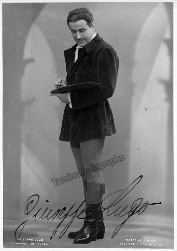 LUGO, Giuseppe (Various Autographs) - Image 9