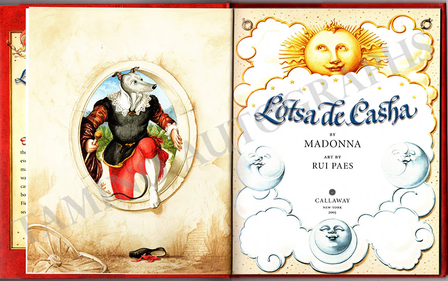 Madonna - Signed Book "Lotsa de Casha" - Image 3