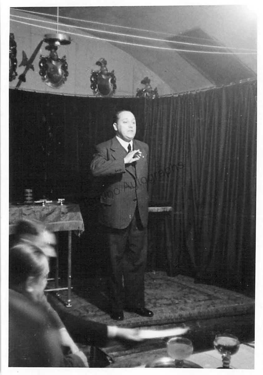 Magician and Illusionist Autograph and Clip Collection 1930-1965 - Image 117