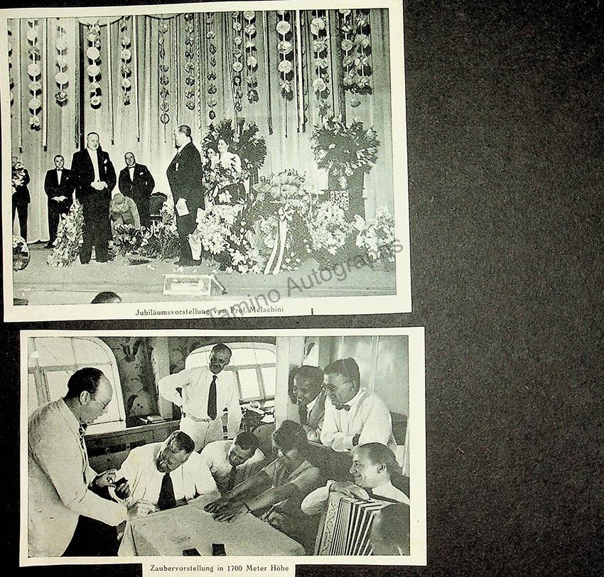 Magician and Illusionist Autograph and Clip Collection 1930-1965 - Image 206