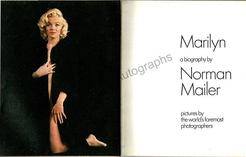 Mailer, Norman - Signed Book "Marilyn" A Biography by Norman Mailer - Image 2
