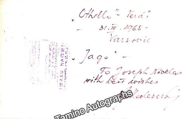 MALCZEWSKI, Wladislaw (Various Autographs) - Image 6