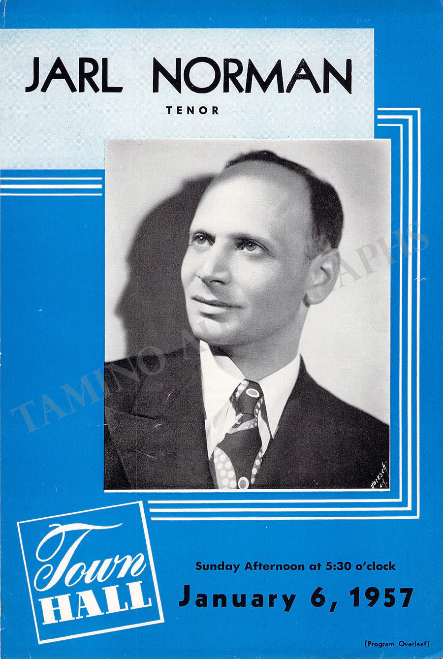 Male Singers - Collection of 90+ Playbills, Brochures & Programs - Image 25