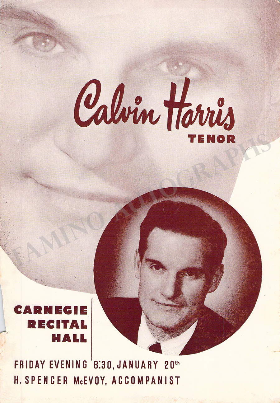 Male Singers - Collection of 90+ Playbills, Brochures & Programs - Image 62