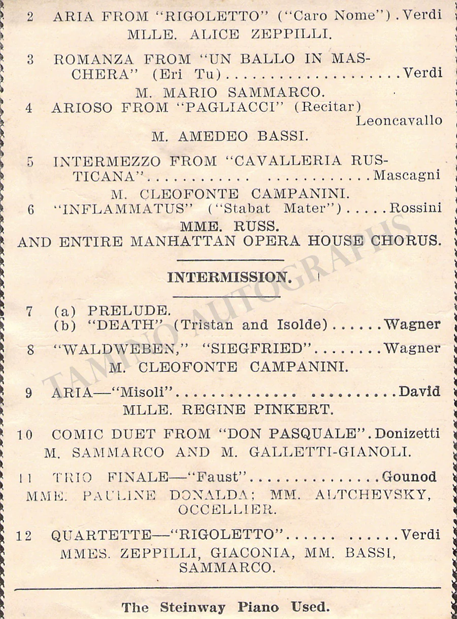 Manhattan Opera Company - Opera Performances Clip Lot - Image 8