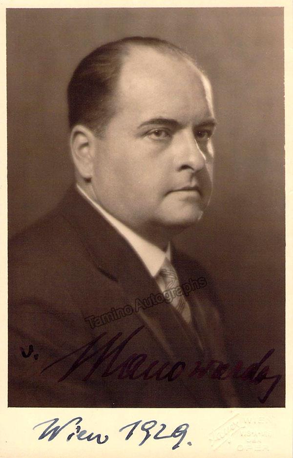 MANOWARDA, Josef von (Various Autographs) - Image 5