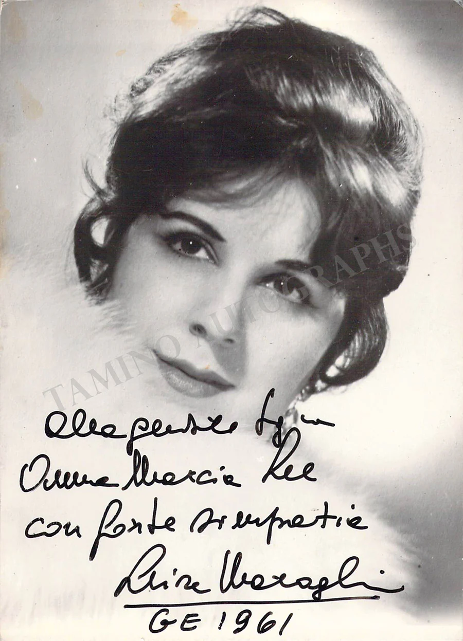 MARAGLIANO, Luisa (Various Autographs) - Image 6