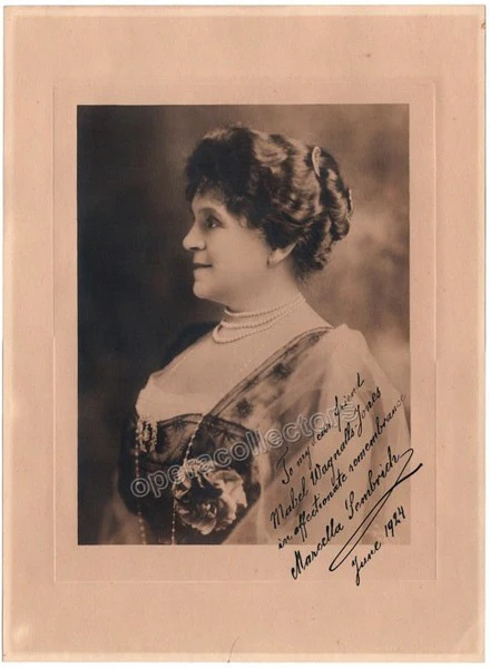 Sembrich, Marcella - Various Autographs - Image 8