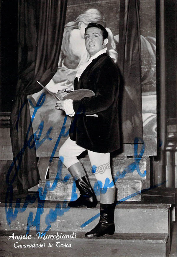 MARCHIANDI, Angelo (Various Autographs) - Image 3