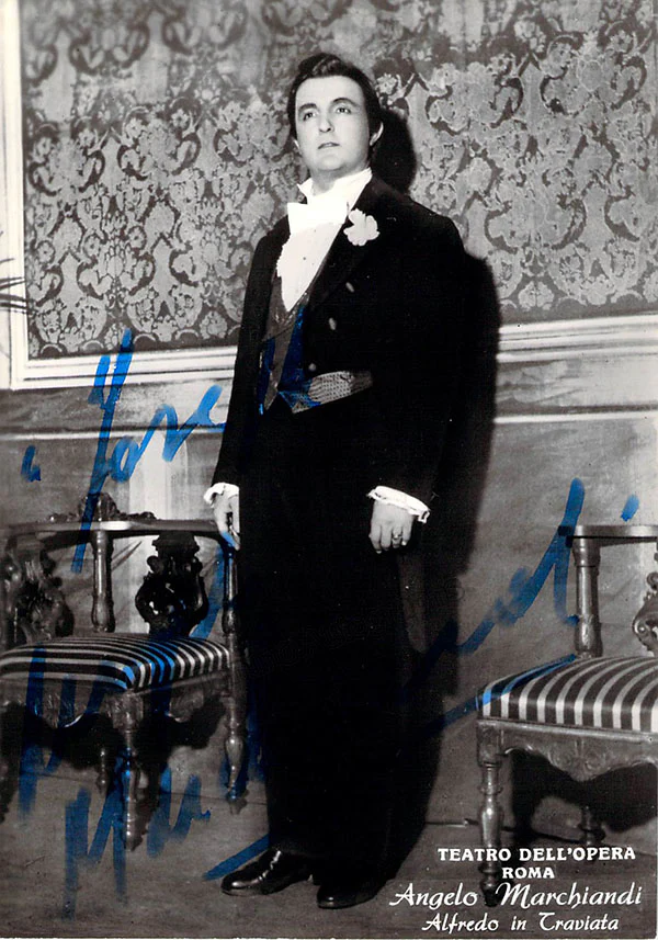 MARCHIANDI, Angelo (Various Autographs) - Image 5