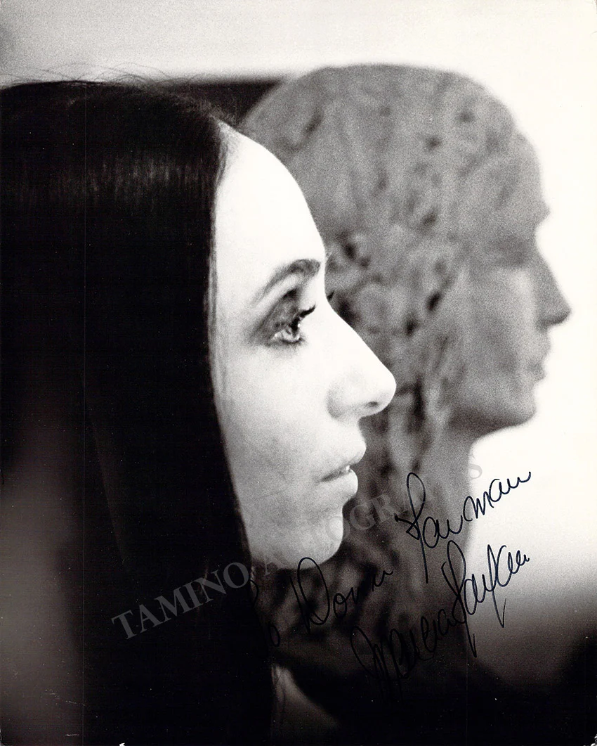 Haydee, Marcia - Signed Photograph 1973