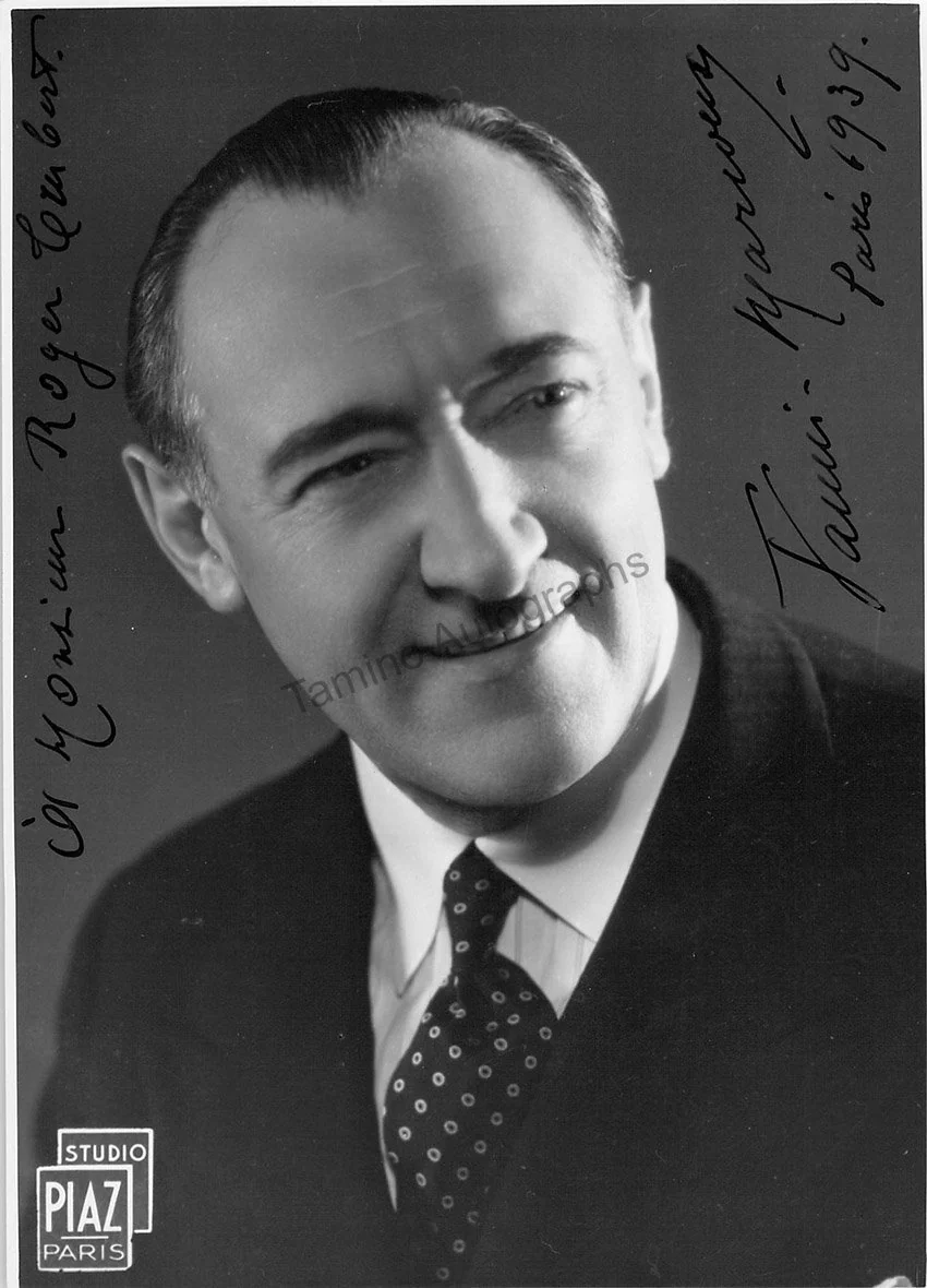 MARCOUX, Vanni (Various Autographs) - Image 6