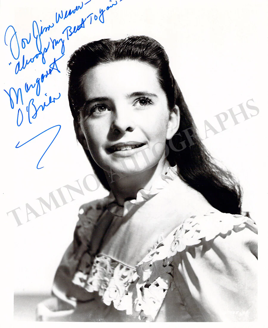O'Brien, Margaret - Signed Photograph