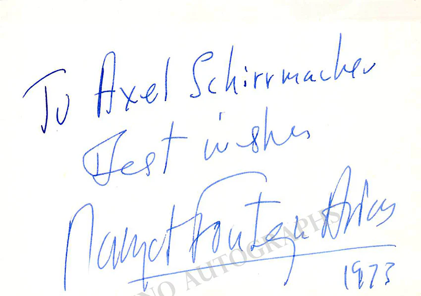 Fonteyn, Margot - Various Autographs - Image 10