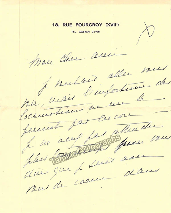 Long, Marguerite - Set of 3 Autograph Letters Signed - Image 5