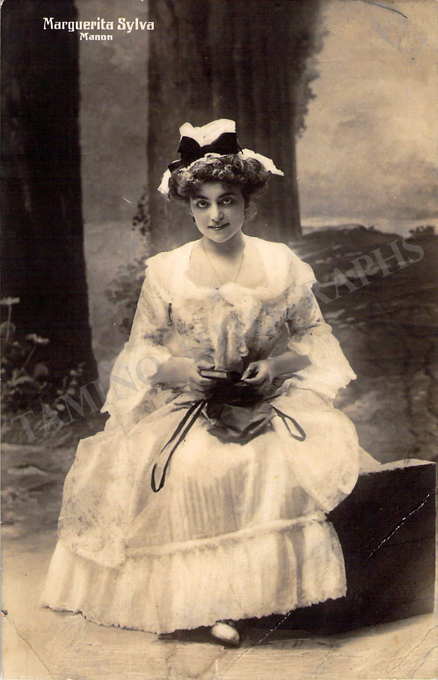 Sylva, Marguerite - Signed Album Page - Image 2