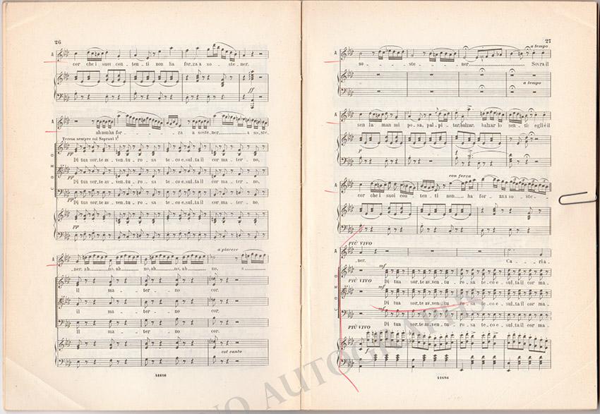 La Sonnambula Signed Score - Image 4
