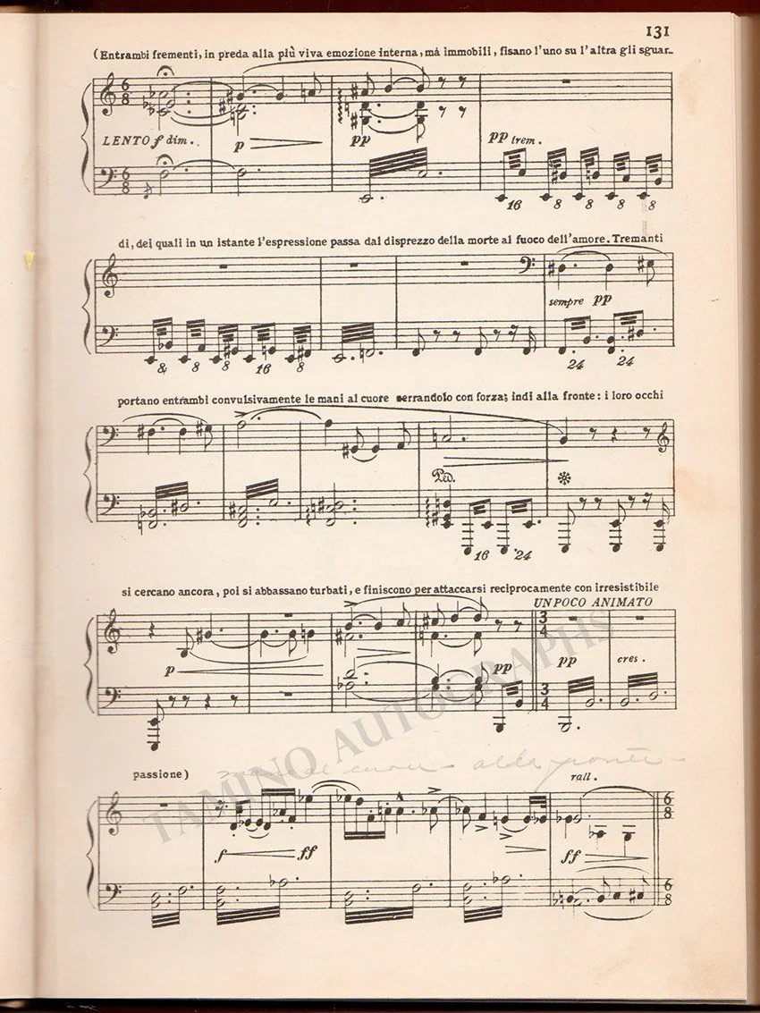 Tristano e Isotta Signed Score - Image 14