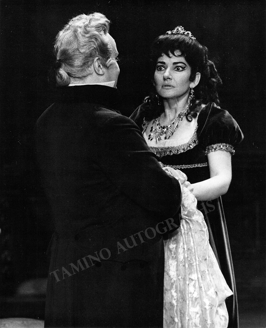 Callas, Maria - Set of 23 Unsigned Photos Tosca Met 1965 - Image 12