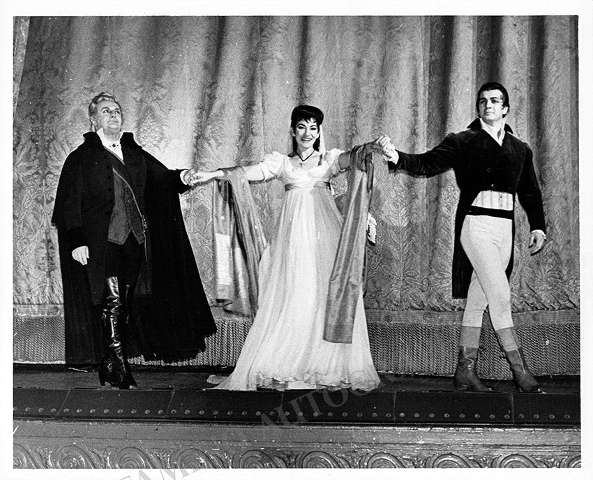 Callas, Maria - Set of 23 Unsigned Photos Tosca Met 1965 - Image 23