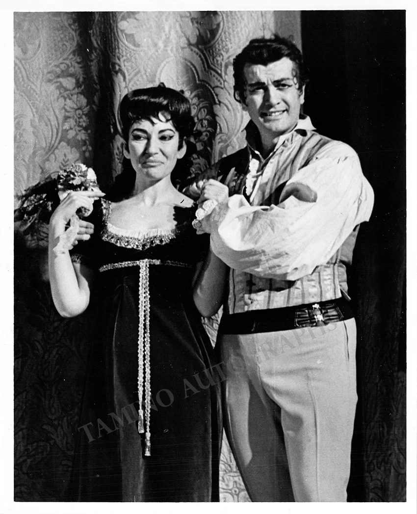 Callas, Maria - Set of 23 Unsigned Photos Tosca Met 1965 - Image 3