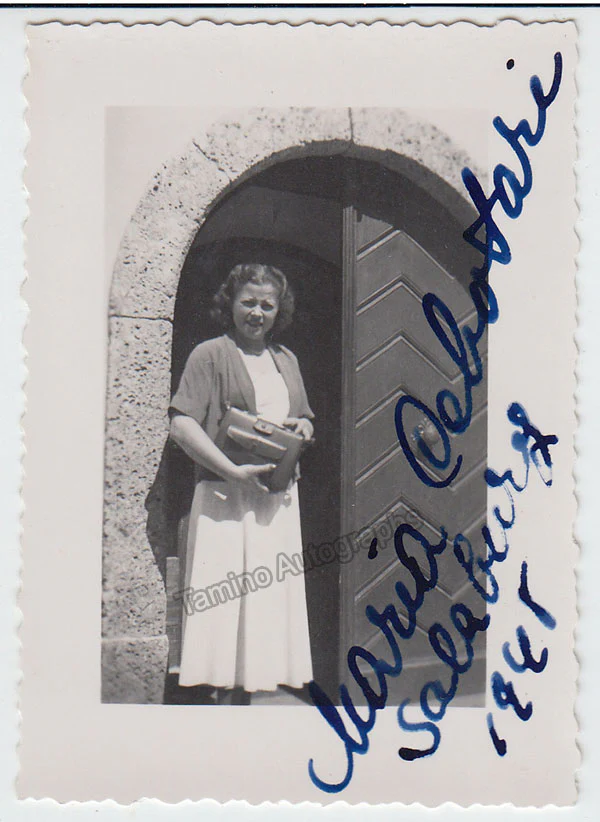 CEBOTARI, Maria (Various Autographs) - Image 9