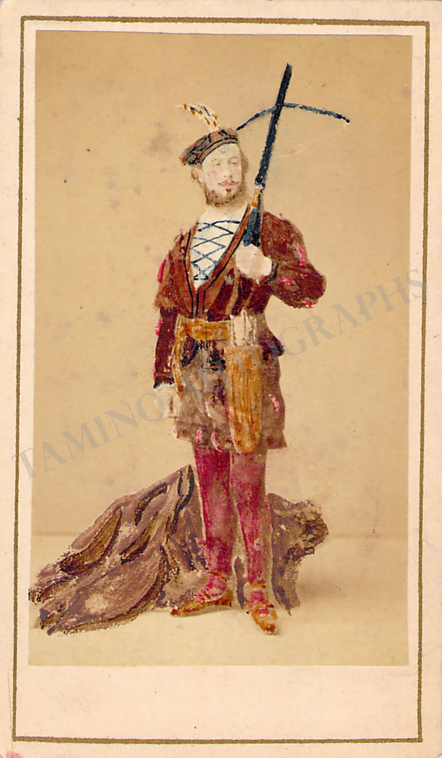 Padilla y Ramos, Mariano de - Set of 5 CDV Photos
