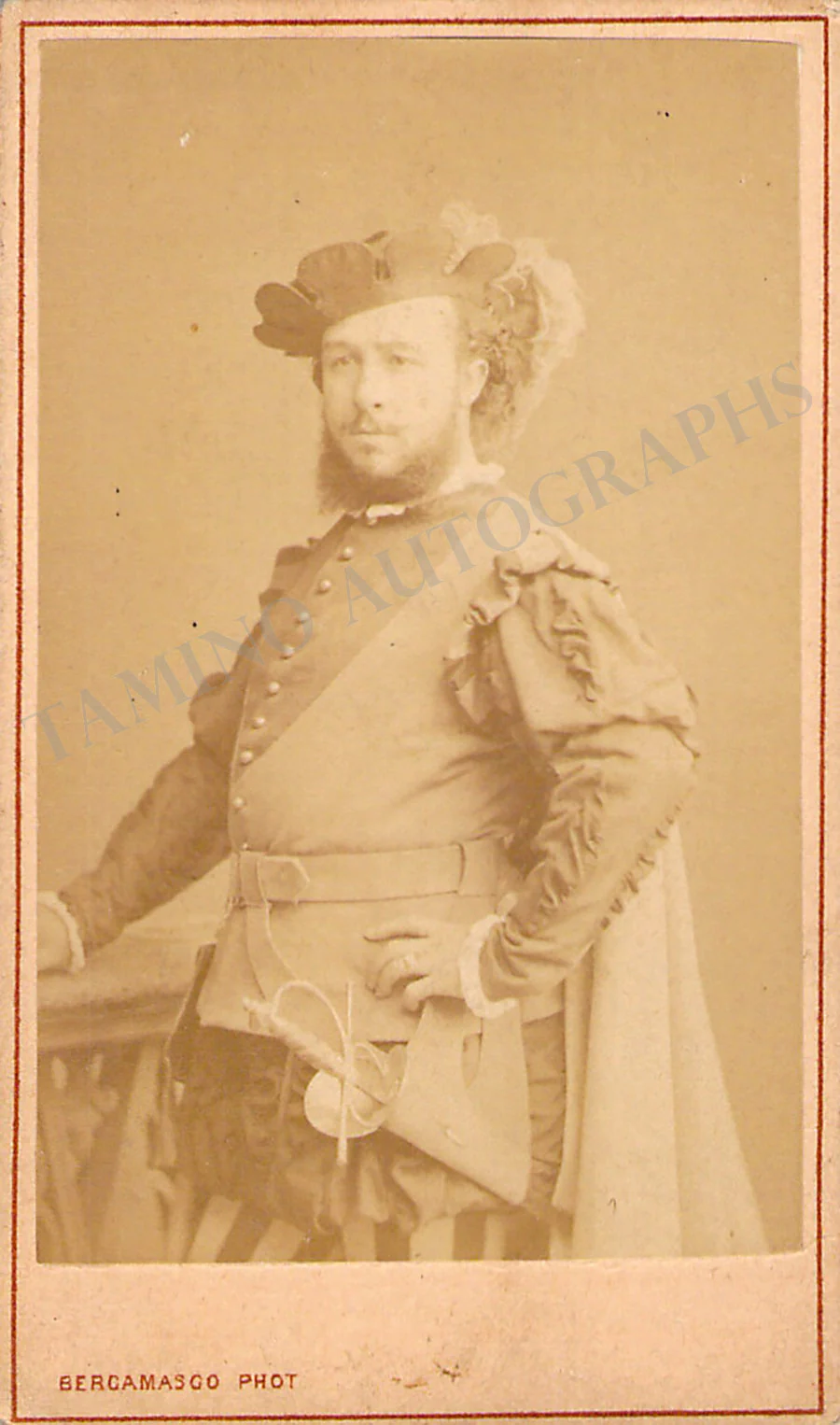 Padilla y Ramos, Mariano de - Set of 5 CDV Photos - Image 5