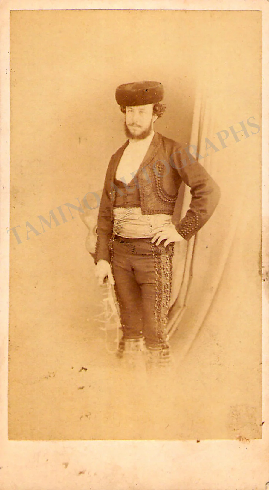 Padilla y Ramos, Mariano de - Set of 5 CDV Photos - Image 9