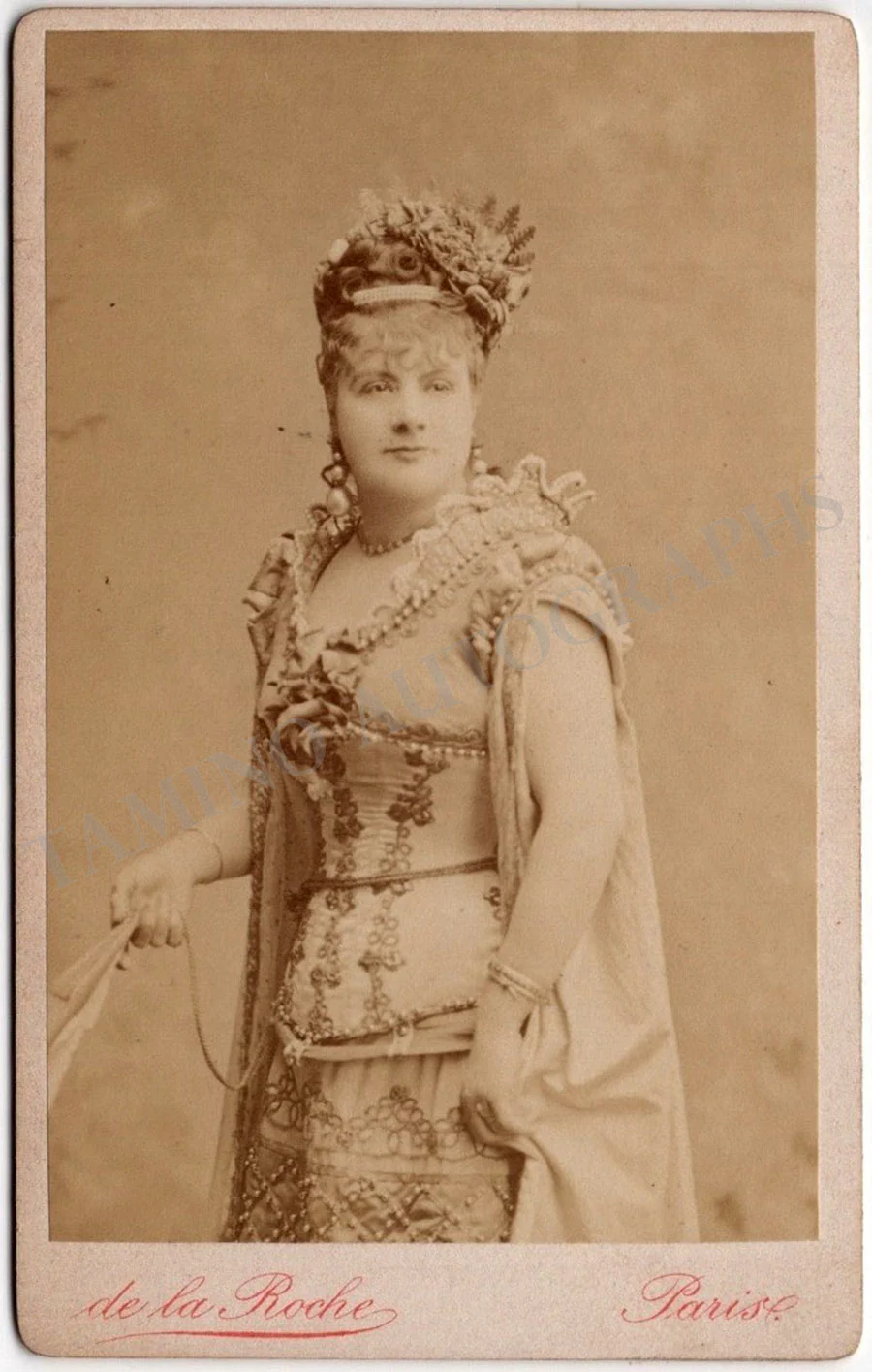 Desclauzas, Marie - Autograph Letter Signed 1884 - Image 3