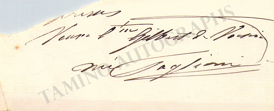 Taglioni, Marie - Signature Cut