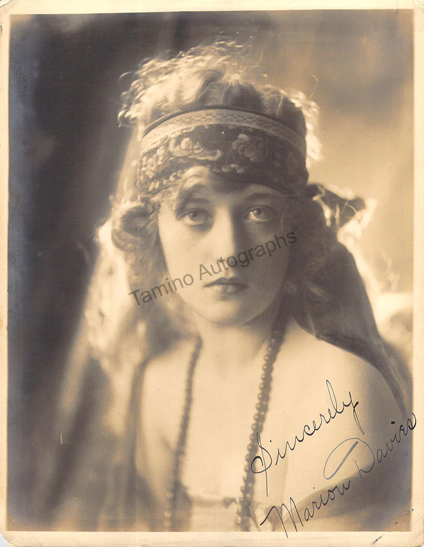 Davies, Marion - Signed Photograph