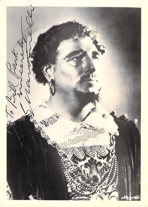 MARTINELLI, Giovanni (Various Autographs) - Image 5