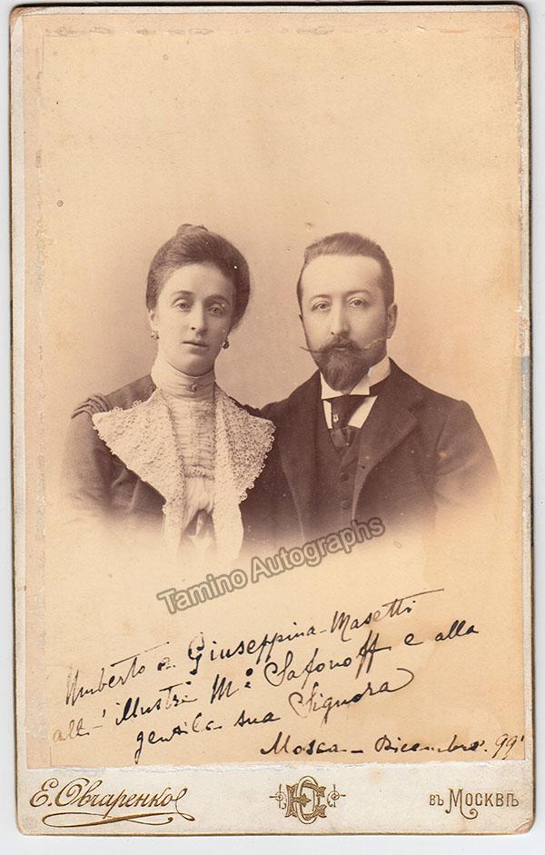 Masetti, Umberto - Signed Photo