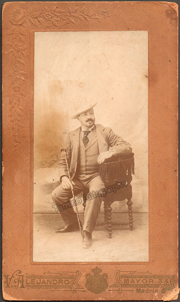 Masini, Angelo - Signed Cabinet Photograph