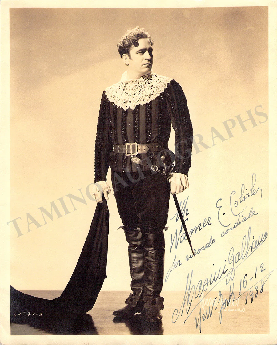 MASINI, Galliano (Various Autographs) - Image 8