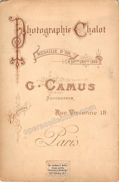Maurel, Victor - Autograph Manuscripts (Various Options) - Image 13
