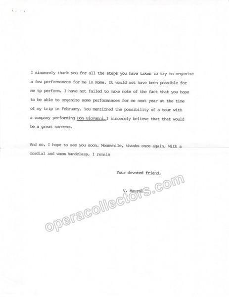 Maurel, Victor - Autograph Manuscripts (Various Options) - Image 8
