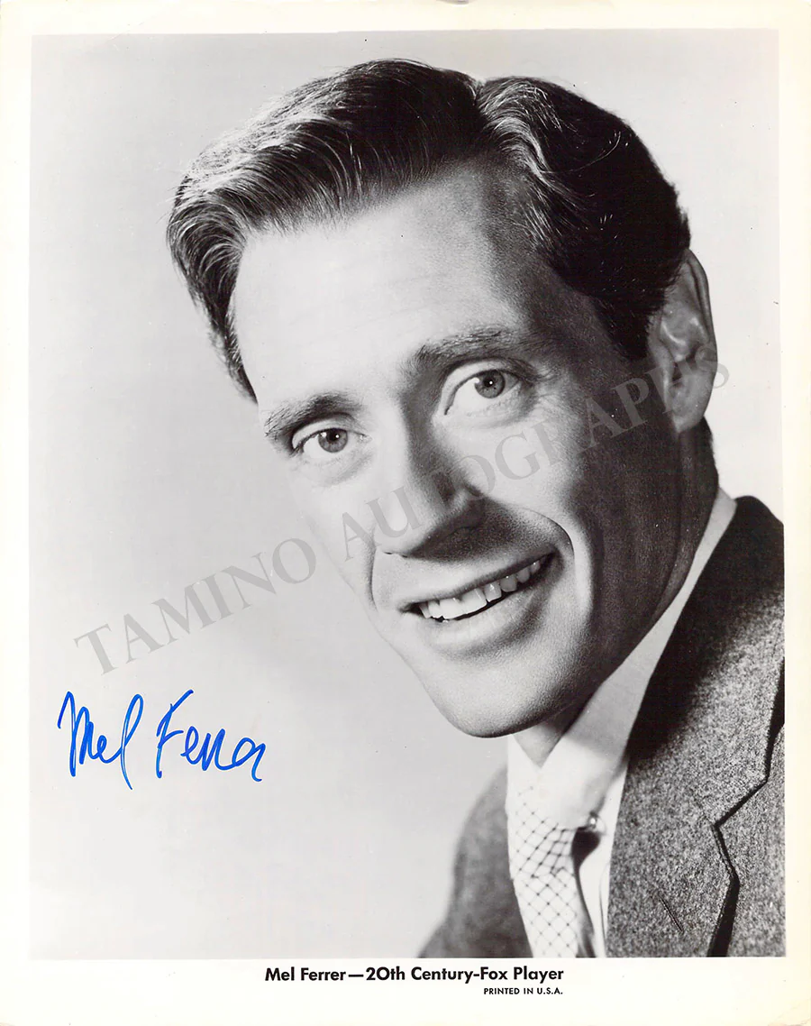 Ferrer, Mel - Signed Photograph