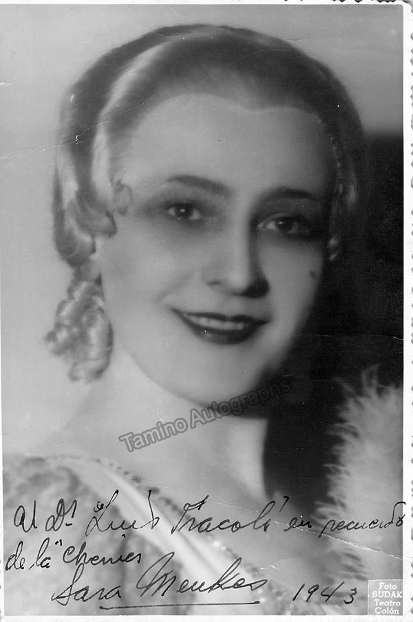 MENKES, Sara (Various Autographs) - Image 2