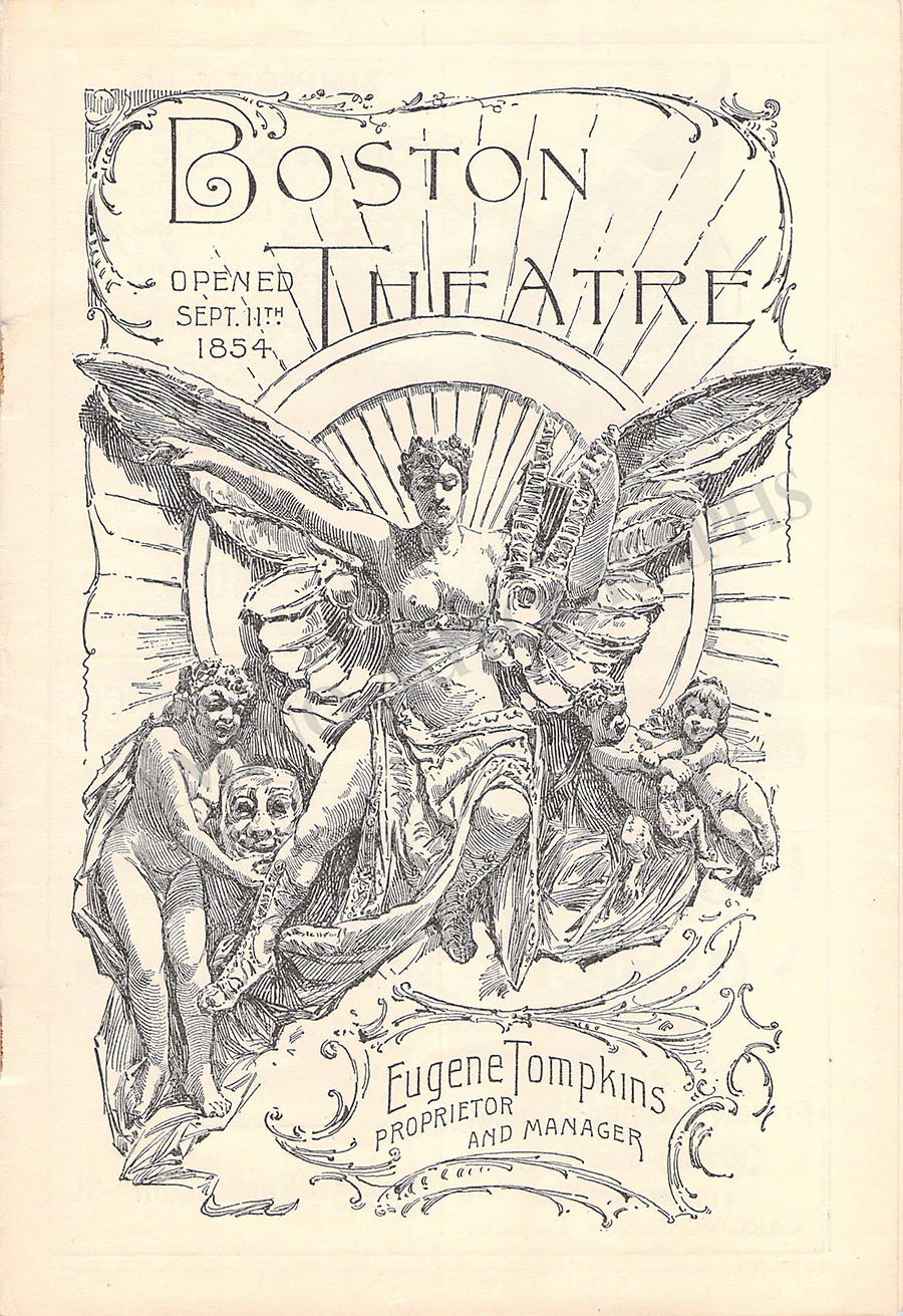 Opera Performances - Met Opera in Boston Program 1899