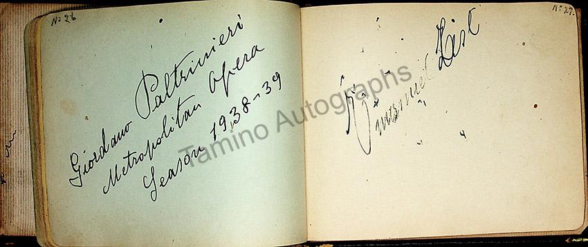 Metropolitan Opera Autograph Album - 70+ Signatures 1939-1940 - Image 14