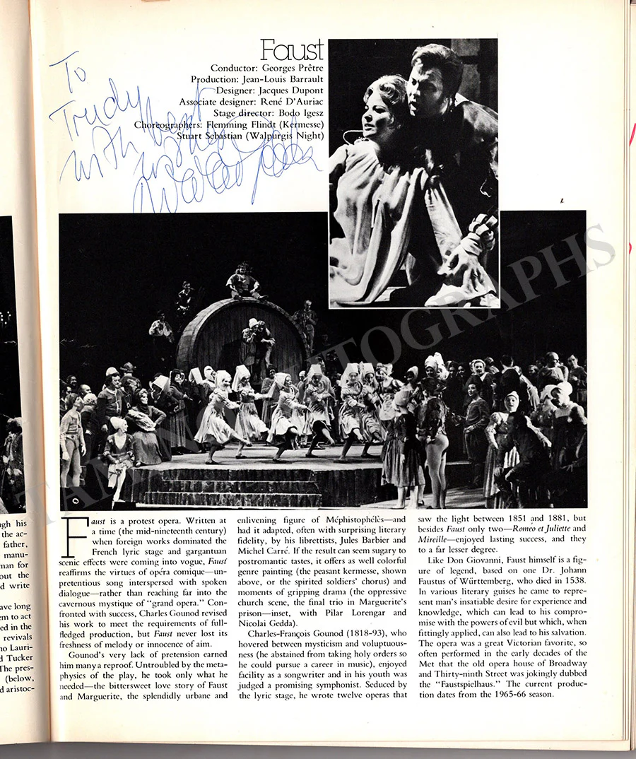 Metropolitan Opera - Signed Season Book 1976-1977 - Image 5