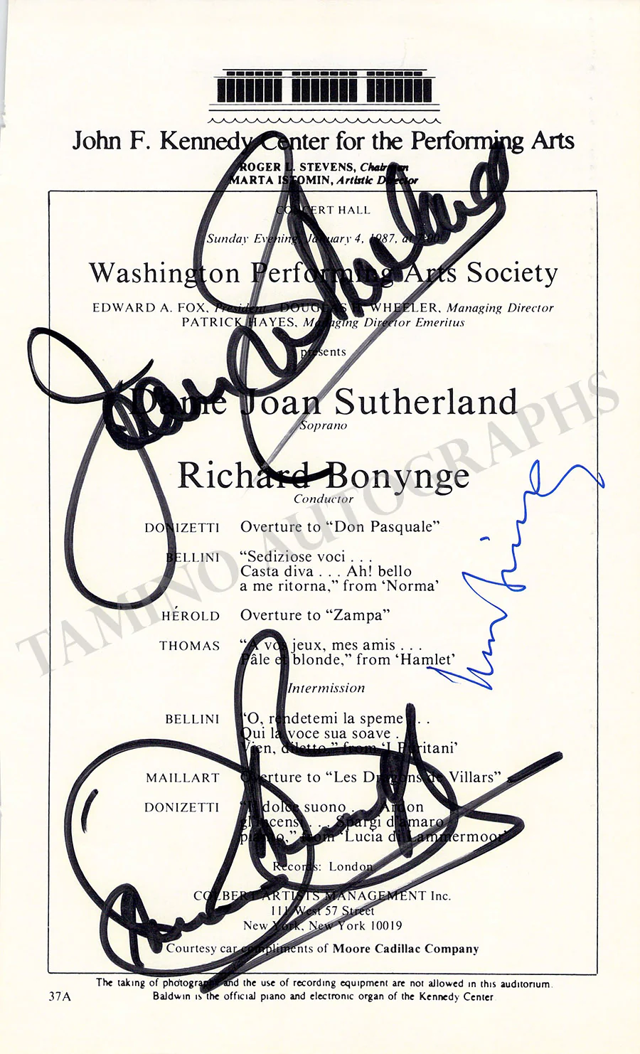 Metropolitan Opera - Collection of 55+ Signed Cast Pages - Image 21