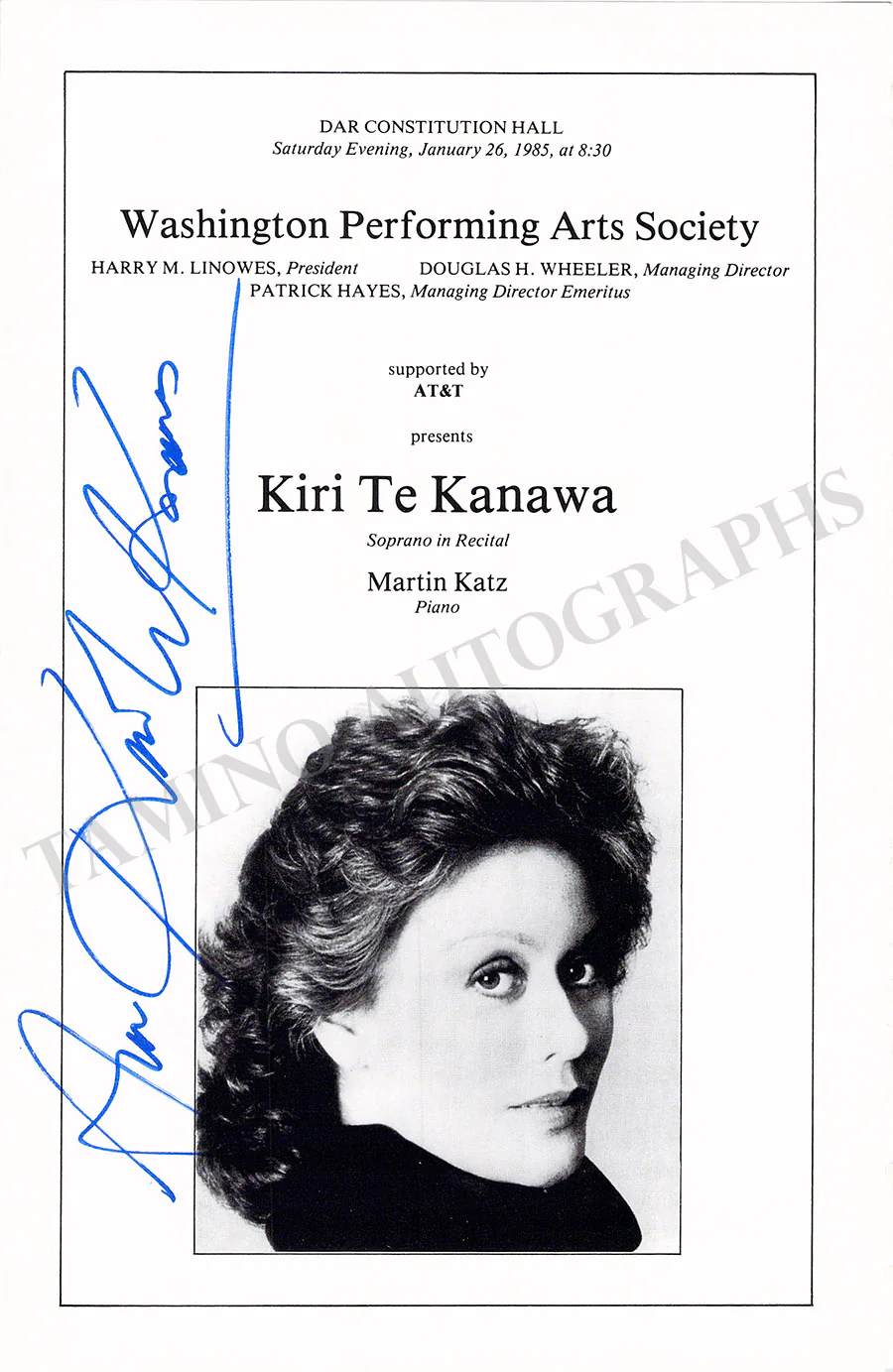 Metropolitan Opera - Collection of 55+ Signed Cast Pages - Image 33