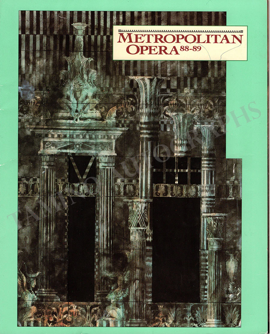Metropolitan Opera - Signed Season Books (Various Options) - Image 54