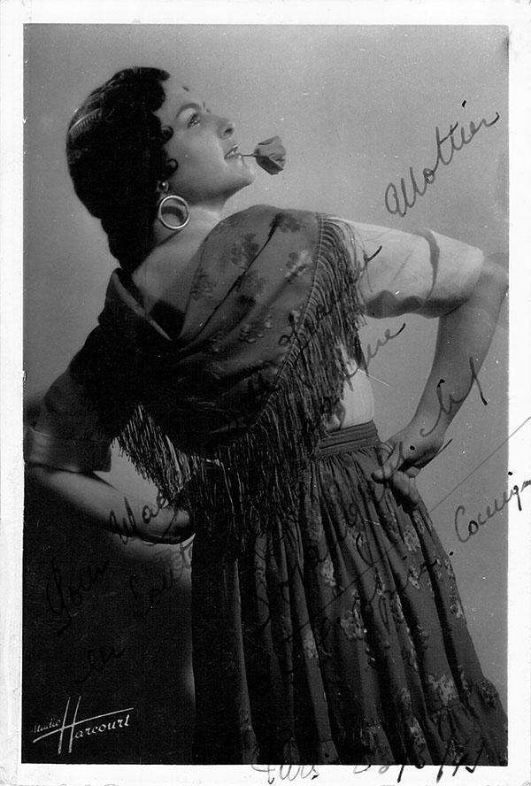 MICHEL, Solange (Various Autographs) - Image 3