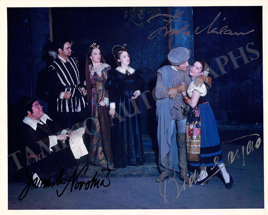 Milanov, Zinka - Sayao, Bidu & Others - Signed Photograph